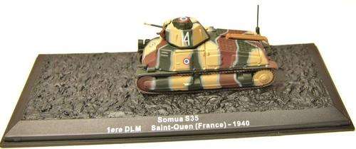 Tank French Somua S35 1ere Dlm France 1940 1/72